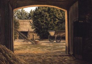 納屋 作： Sophus Vermehren