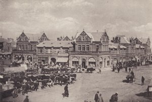 市場の建物（モノクロ写真 作： South African Photographer