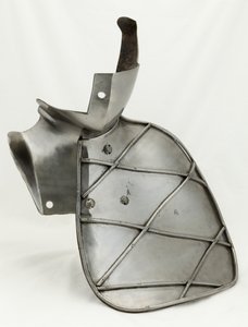 傾斜ターゲットによる強化ベバー、c.1560（鋼）