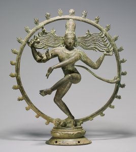 踊りの主としてのシヴァ（ナタラージャ）、チョーラ朝、10〜11世紀頃（ブロンズ） 作： South Indian School