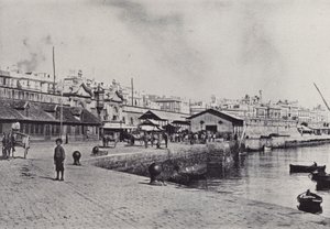 カディス：El Muelle（モノクロ写真