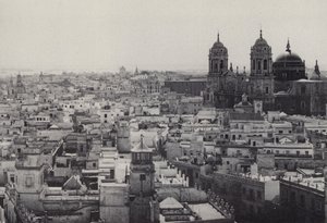 カディス：タビラの塔からの眺め（モノクロ写真 作： Spanish Photographer