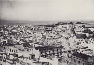 カディス：タビラの塔からの全景（モノクロ写真 作： Spanish Photographer