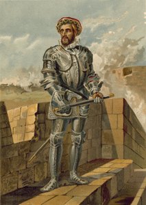 アントニオ・デ・レイバ、イタリア戦争中のスペイン将軍 作： Spanish School