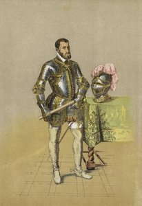 チャールズ5世、神聖ローマ皇帝 作： Spanish School