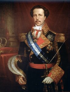 Francis, of Asis y, Bourbon (キャンバスに油彩)