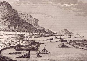 エルナンコルテス（1485-1547）が1519年7月にメキシコの沈没を命じた 作： Spanish School
