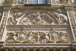 プラテレスクのファサード、カサカストリル 作： Spanish School