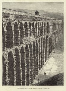 メリダのローマ水道橋 作： Spanish School