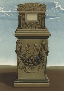 ローマ時代の葬儀用骨壷（クロモリト 作： Spanish School