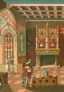 封建城のサロン 作： Spanish School
