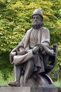 フェリペ2世（1527-98年）の像（ブロンズ 作： Spanish School