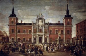 法廷刑務所、マドリッド 作： Spanish School