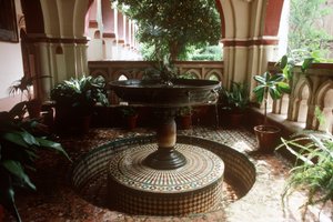 テンプルテ、またはグロリエタの噴水、1405 作： Spanish School
