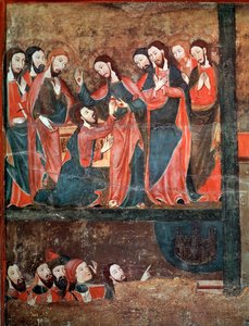 聖トマスの信じがたい姿 スペイン派の祭壇画 作： Spanish School