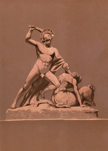 テセウスがミノタウロスを殺す 作： Spanish School