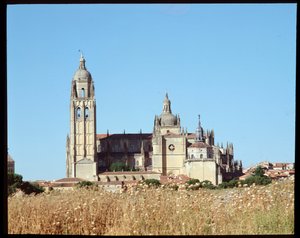 大聖堂の眺め 作： Spanish School
