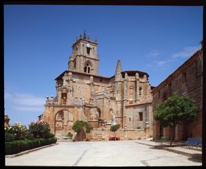 教会の様子 作： Spanish School