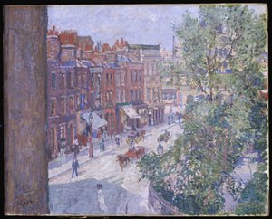 モーニングトン・クレセント、1910-11 作： Spencer Frederick Gore
