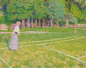 ハーティングフォードベリーでのテニス、1910