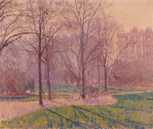 アベニュー、1910年頃 作： Spencer Frederick Gore