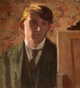 芸術家の肖像、1906 年。 作： Spencer Gore