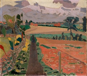 燃えがらの道、1912 作： Spencer Gore