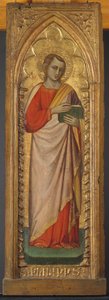 聖フィリップ、1384–85。 作： Spinello Aretino