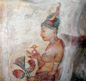 メイドの様子 作： Sri Lankan School