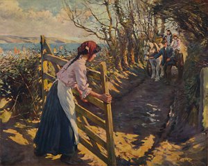 1909年2月のサンシャイン。 作： Elizabeth Adela Stanhope Forbes