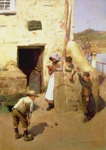 村のビジネススラック 作： Stanhope Alexander Forbes