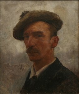 セルフポートレート 作： Stanhope Alexander Forbes