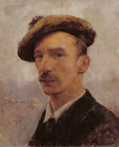 自画像 作： Stanhope Alexander Forbes