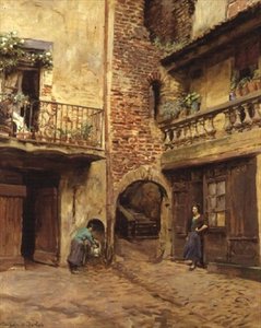 The Balcony, Cahors 作： Stanhope Alexander Forbes