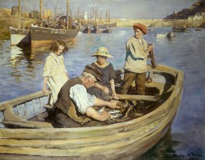 釣行の様子 作： Stanhope Alexander Forbes
