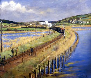 湿原の中を 作： Stanhope Alexander Forbes
