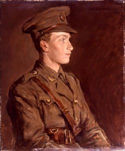 ウィリアム・アレクサンダー・スタンホープ・フォーブス（1893年5月26日-1916年9月3日）1916年（油彩・キャンバス） 作： Stanhope Alexander Forbes