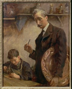 若い見習い、ニューリンコッパーワークス 作： Stanhope Alexander Forbes