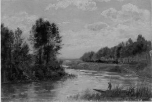 フランスの小川 作： Stanislas Lepine