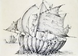 船、c1850-1890 作： Stanislas Lepine