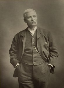 ヘンリー・モートン・スタンレー（1841-1904）、探検家、肖像写真 作： Stanislaus Walery