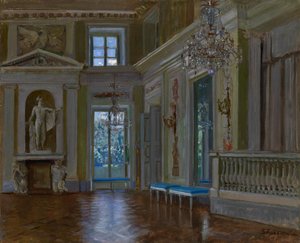 ワジェンキ宮殿の宴会場 作： Stanislav Julianovic Zukovskij