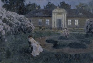 ホワイトナイト、1903 作： Stanislav Julianovic Zukovskij