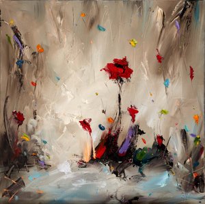 鮮やかな抽象的な花 作： Stanislav Lazarov