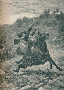 スコットランドのキリークランキーの戦い、1689年1905年の子爵ダンディーの最後の突撃 作： Stanley Berkeley