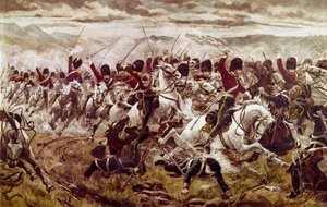 1854年10月25日バラクラバでのスカーレットの300または重旅団の突撃？、1890年頃