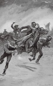 「黒い木曜日」1851年2月6日（リトグラフ） 作： Stanley L. (after) Wood