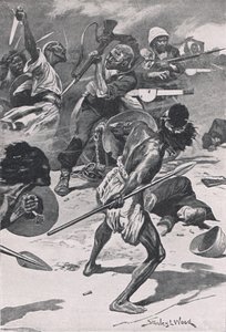 1885年1月17日のアブクレアの戦い1915年の陸と海でのイギリスの戦いのイラスト