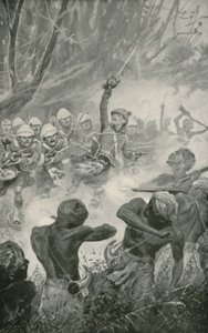 アモアフルの戦いでのハイランドチャージ