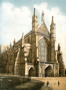 ウィンチェスター大聖堂、ハンプシャー、c1870 作： Stannard and Son